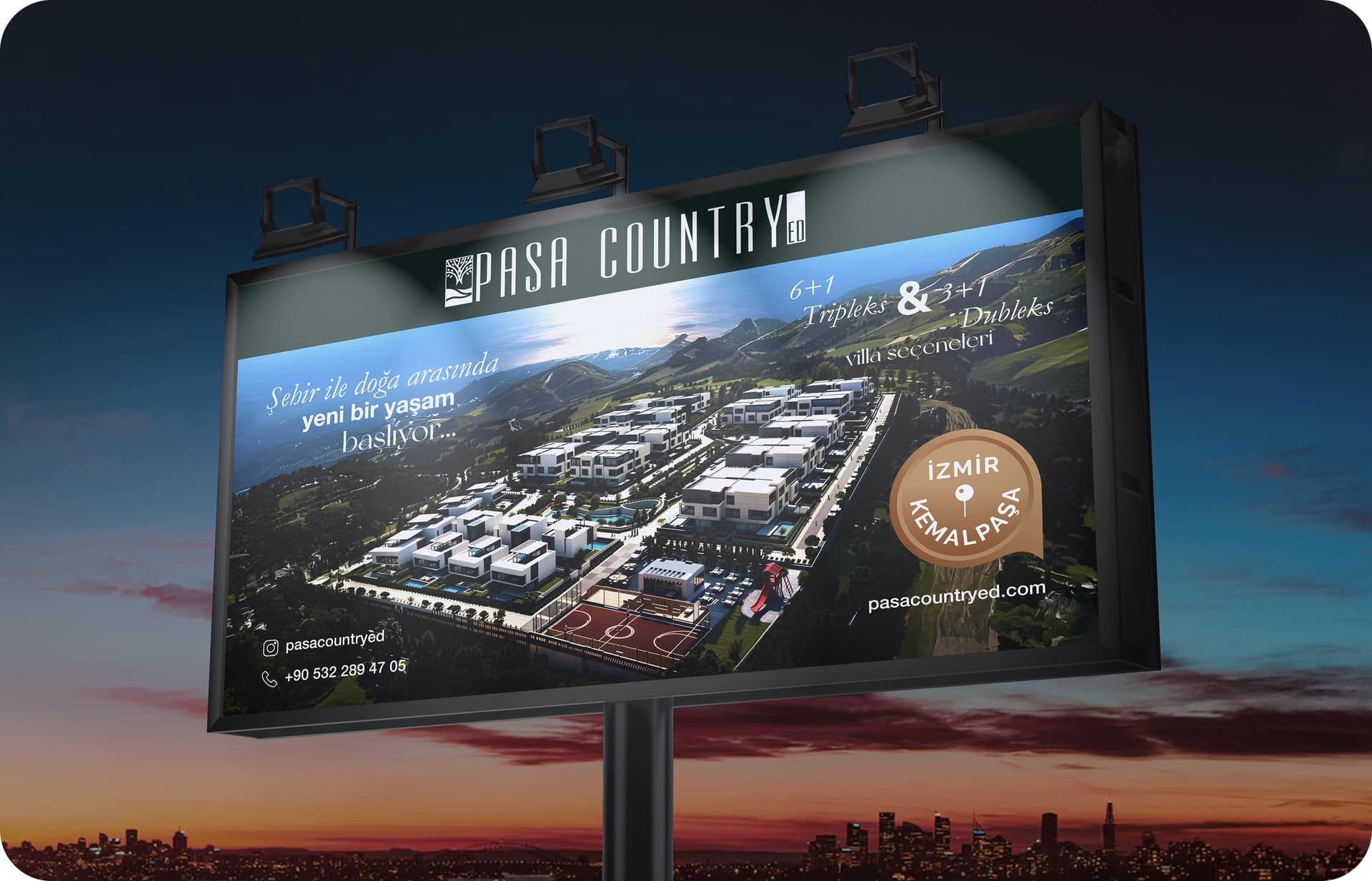 Paşa Country ED Billboard Çalışması (Alt)