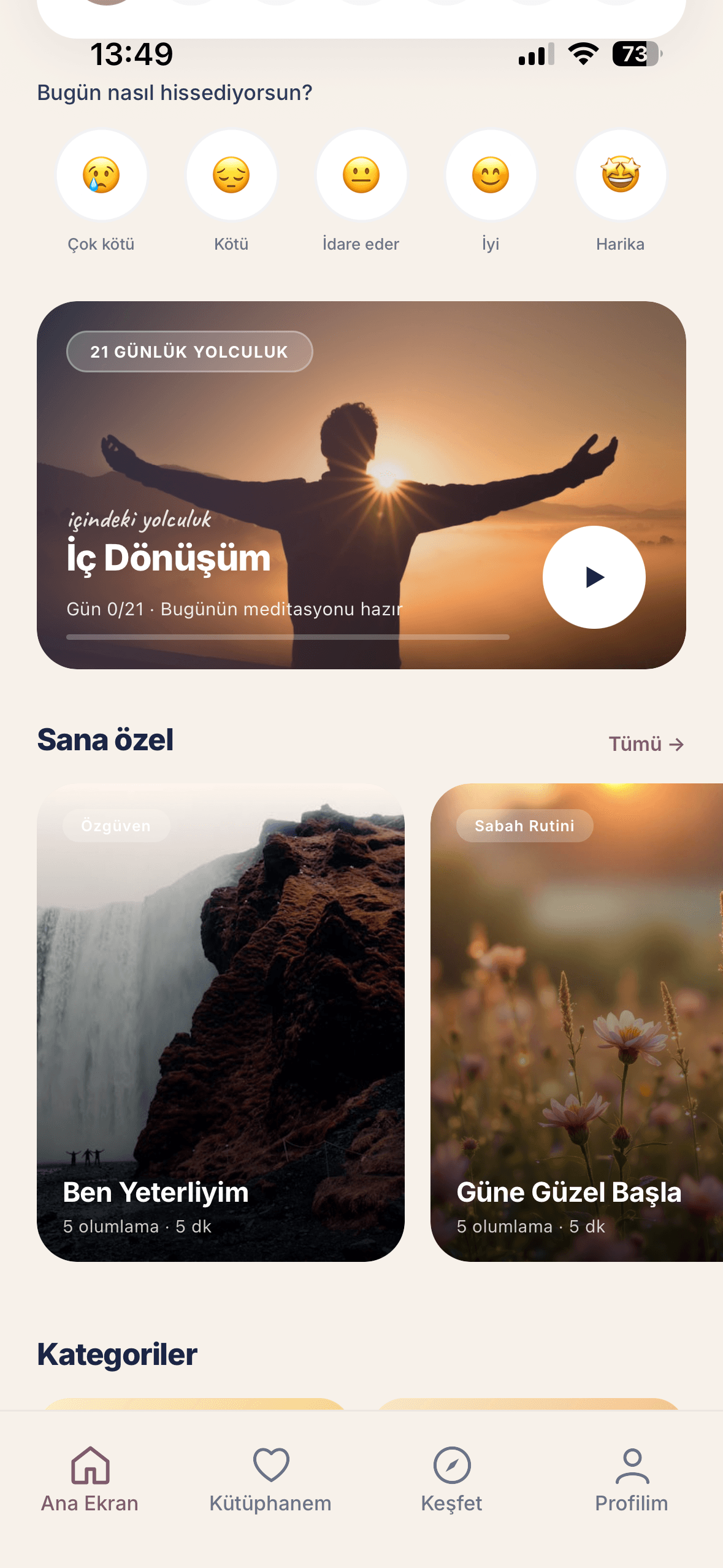 iyi misin? mobil ekran 2