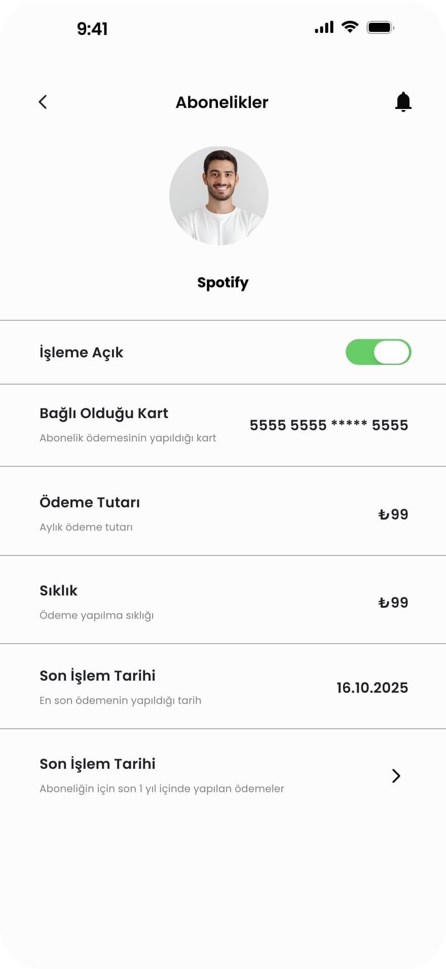NirPay mobil ekran tasarımı